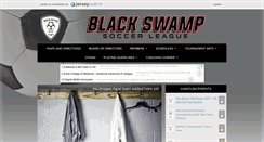 Desktop Screenshot of blackswampsoccer.org